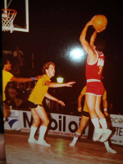 Phil Melillo al tiro (Archivio Melillo)